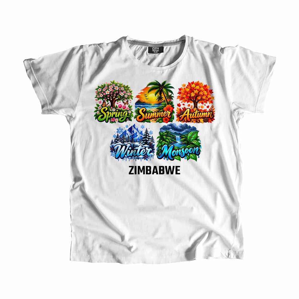 ZIMBABWE Seasons Seasons Travel Unisex T-Shirt